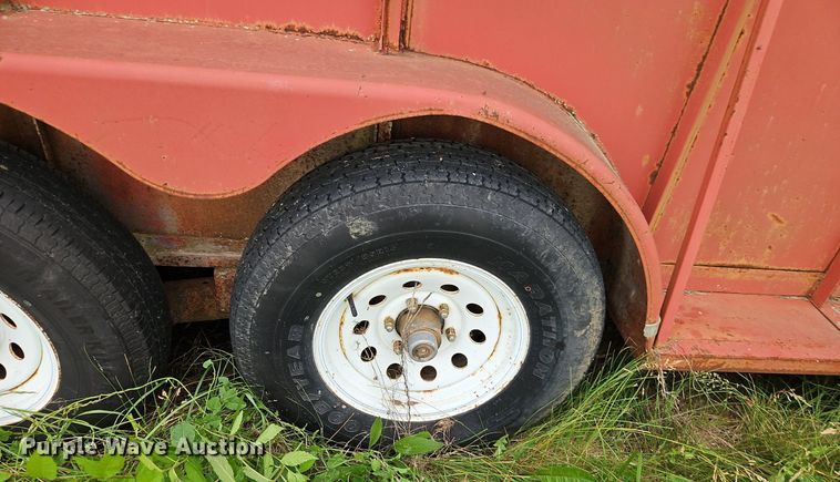 image for item DR8626 2002 Bonanza Trailers G-LT livestock trailer