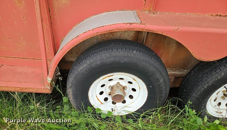 image for item DR8626 2002 Bonanza Trailers G-LT livestock trailer