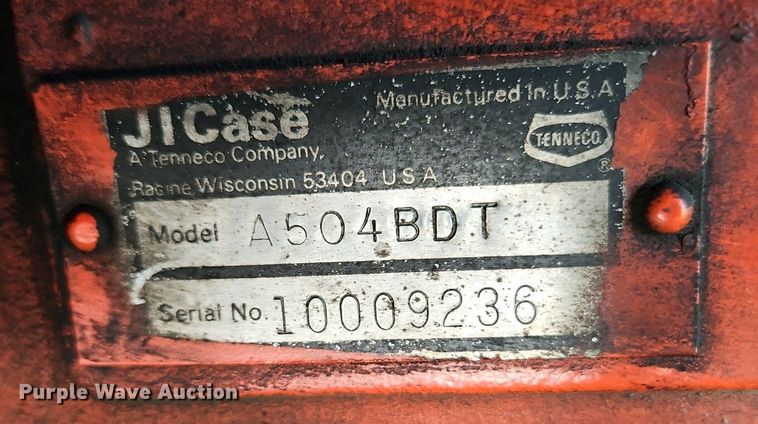 image for item DR8630 1976 Case  1570 tractor