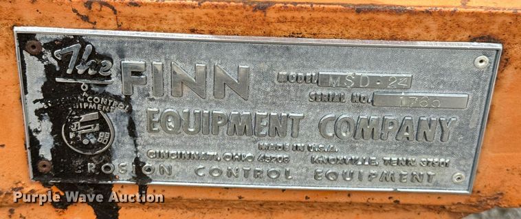 image for item DX0547 The Finn  MSD-24 straw blower