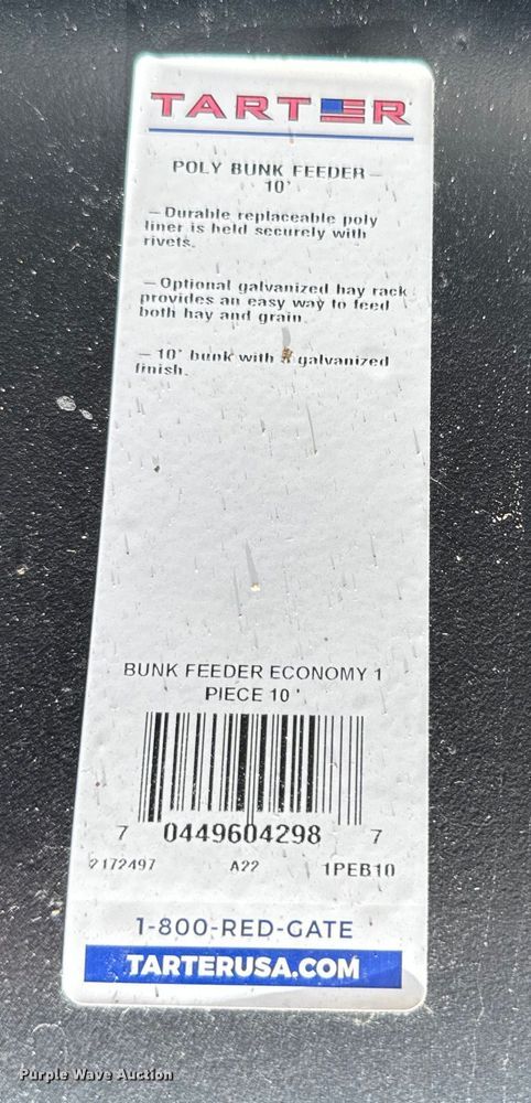 image for item DX0613 (6) Tarter bunk feeders