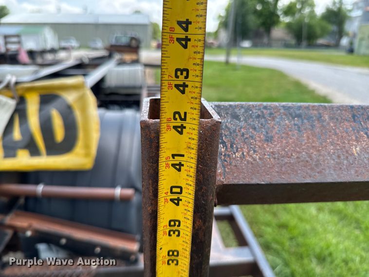 image for item DX0617 2008 Neville Built equipment trailer