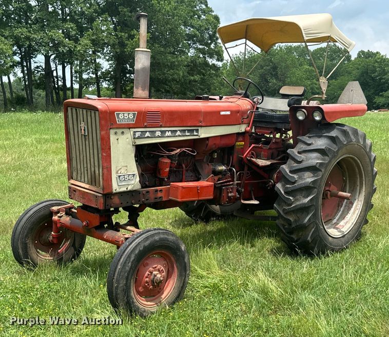 image for item DX0635 1965 International Harvester Farmall 656 tractor