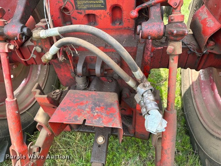 image for item DX0635 1965 International Harvester Farmall 656 tractor