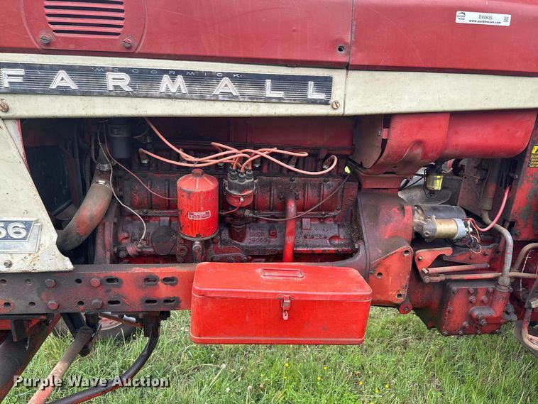 image for item DX0635 1965 International Harvester Farmall 656 tractor