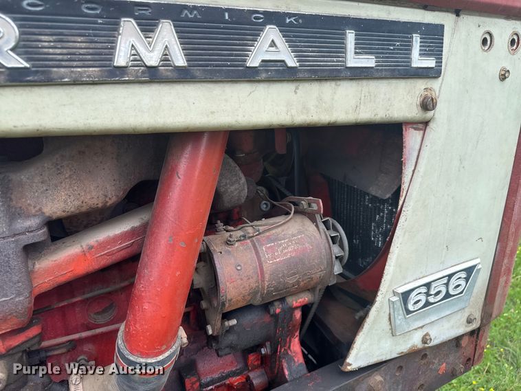 image for item DX0635 1965 International Harvester Farmall 656 tractor