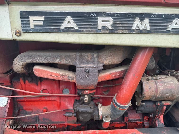 image for item DX0635 1965 International Harvester Farmall 656 tractor