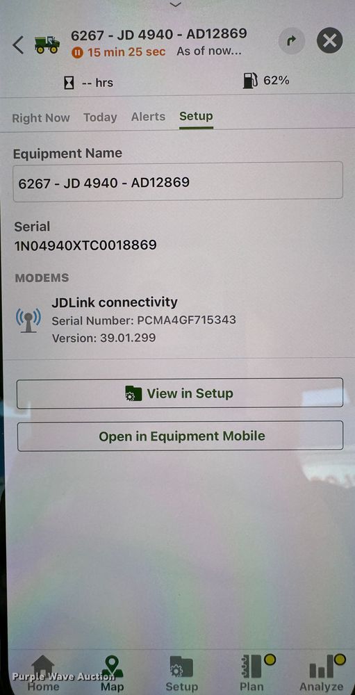 image for item EH6822 2012 John Deere 4940 spreader