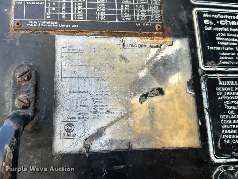 image for item EH6823 1994 Ag-Chem Terra Gator 1844 spreader