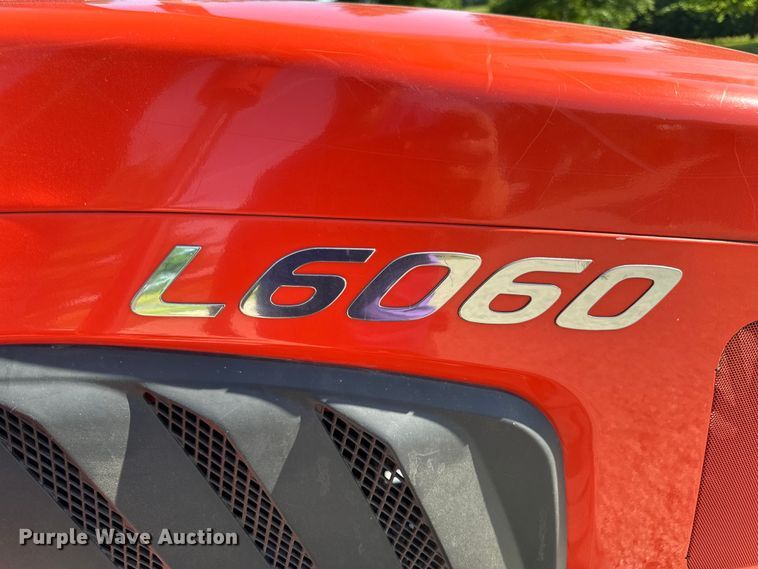 image for item EH6863 2016 Kubota L6060 MFWD tractor