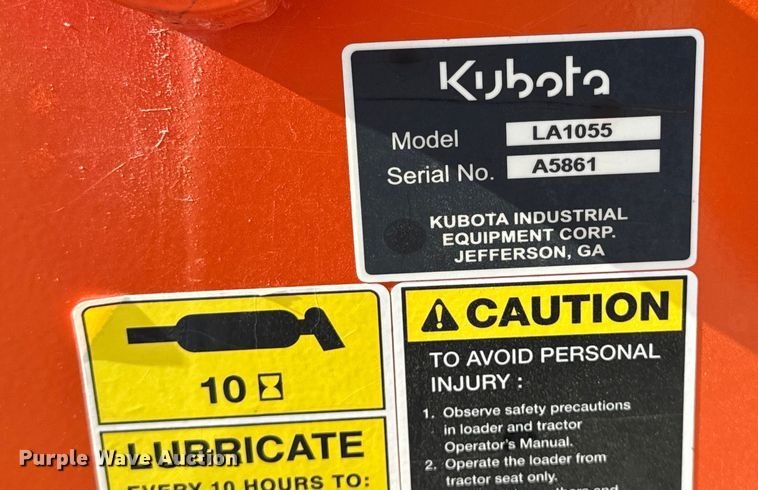 image for item EH6863 2016 Kubota L6060 MFWD tractor