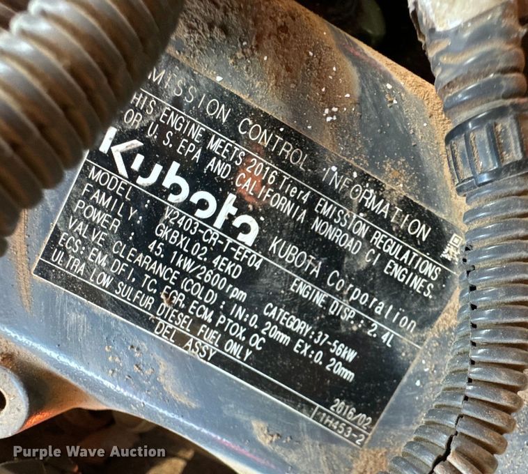 image for item EH6863 2016 Kubota L6060 MFWD tractor