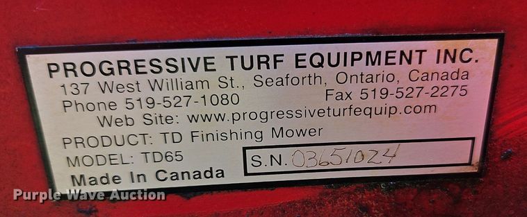 image for item EI3894 Progressive  batwing finish mower