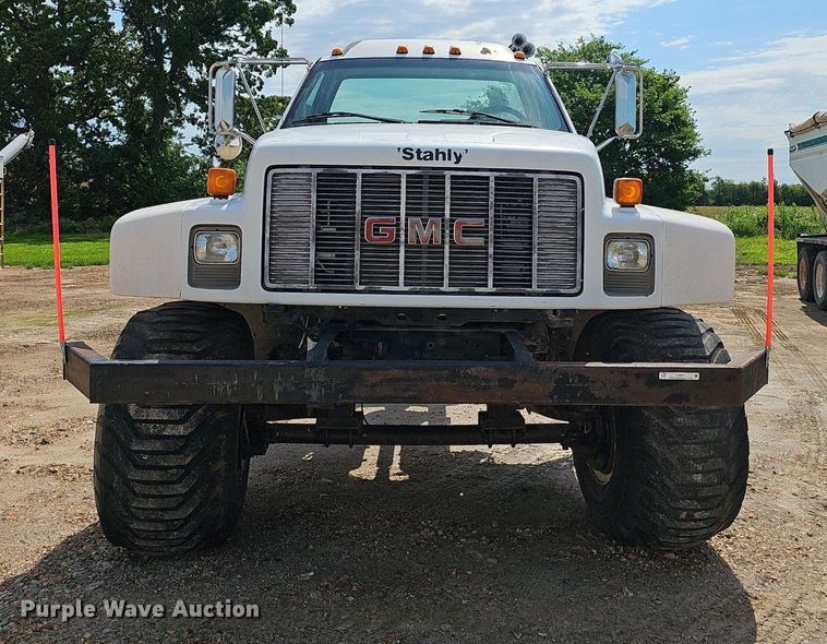 image for item EJ5617 GMC C7500 applicator truck cab and chassis 