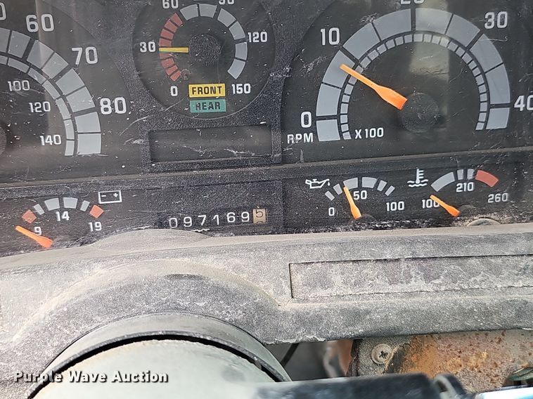 image for item EJ5617 GMC C7500 applicator truck cab and chassis 