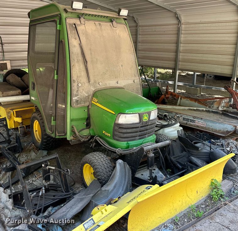 image for item EJ6861 John Deere  X595 lawn mower