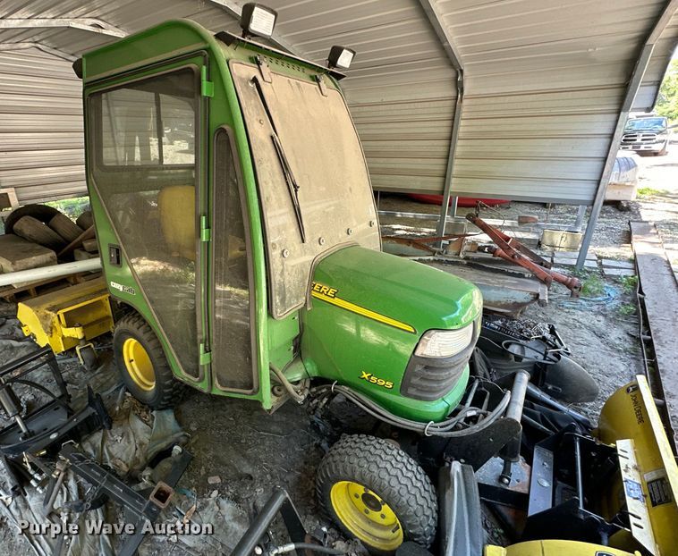 image for item EJ6861 John Deere  X595 lawn mower