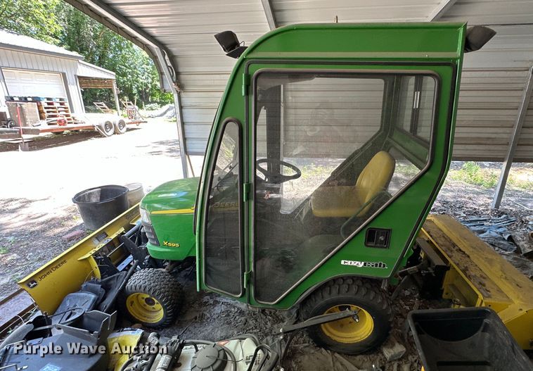 image for item EJ6861 John Deere  X595 lawn mower