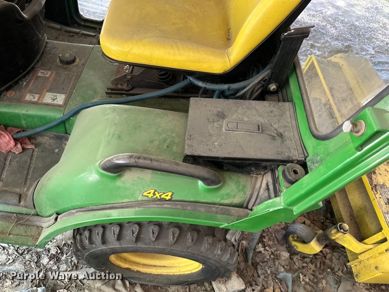 image for item EJ6861 John Deere  X595 lawn mower
