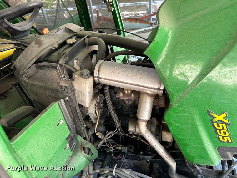 image for item EJ6861 John Deere  X595 lawn mower