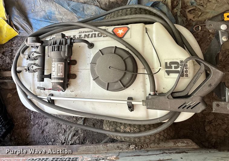 image for item EJ6861 John Deere  X595 lawn mower