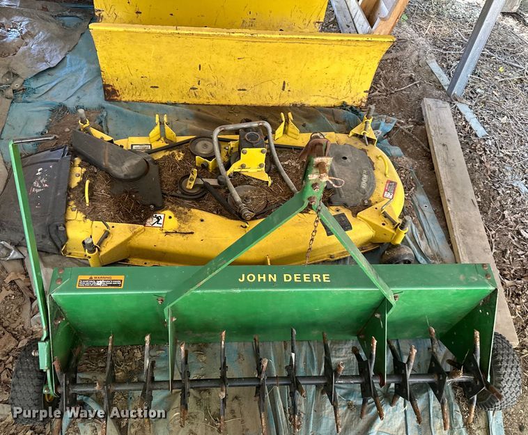 image for item EJ6861 John Deere  X595 lawn mower