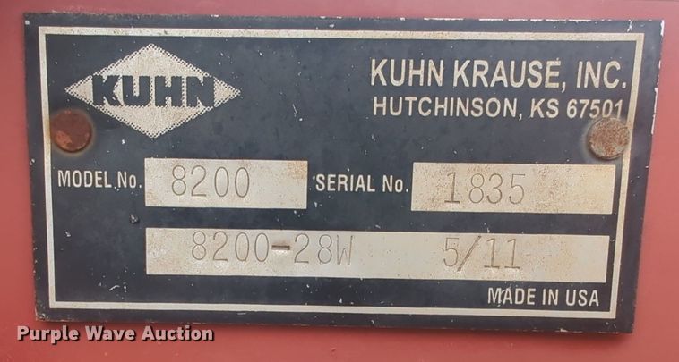 image for item NG9883 Krause  8200 double off-set disk