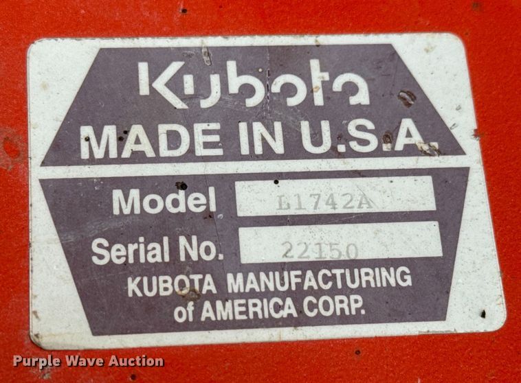 image for item NL9853 Kubota L4200 GST MFWD tractor