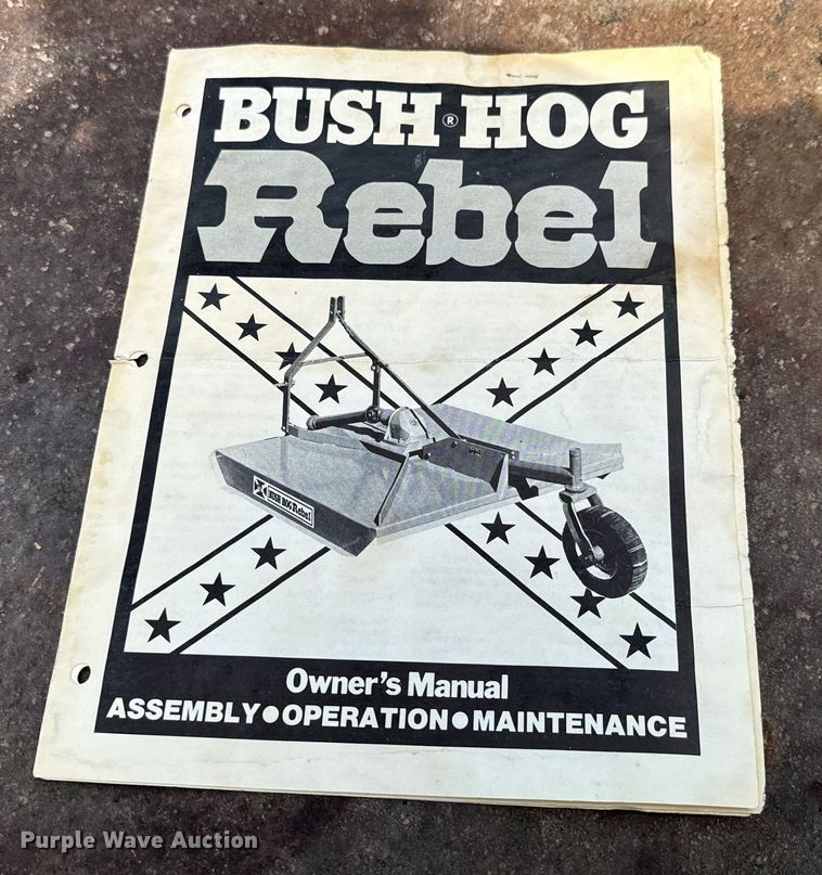image for item NL9854 Bush Hog Rebel rotary mower