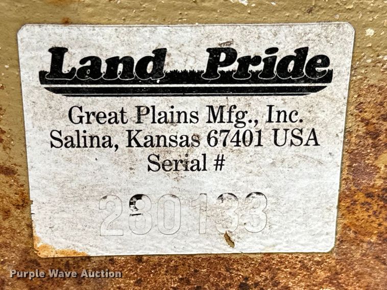 image for item NL9855 Land Pride SP3084 soil pulverizer