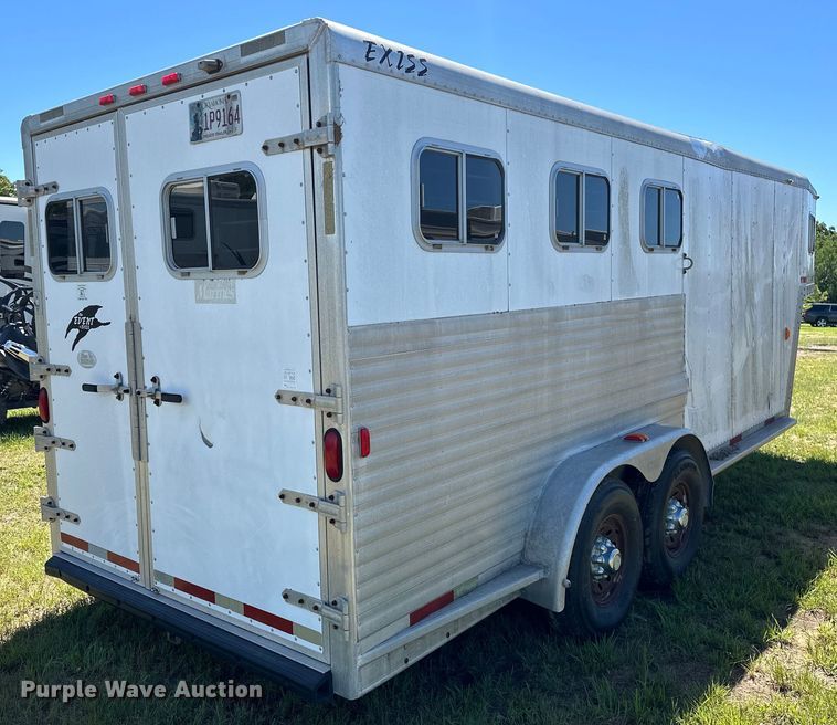 image for item NR9981 2001 Exiss GNHC-718 horse trailer 
