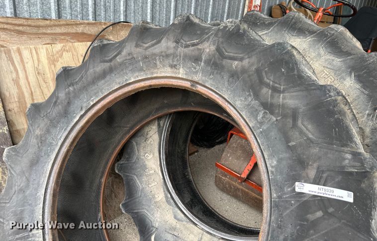 image for item NT9339 (2) Firestone 18.4-34 tires 