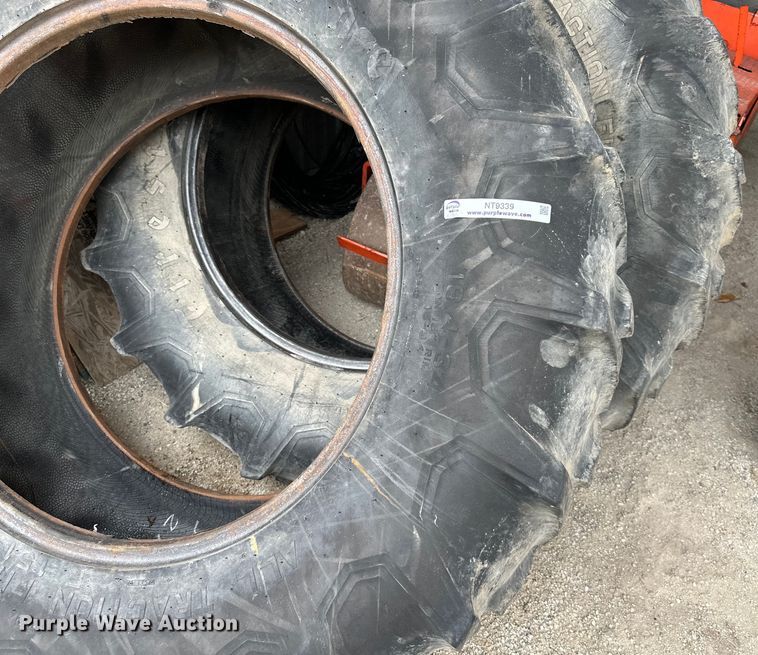 image for item NT9339 (2) Firestone 18.4-34 tires 