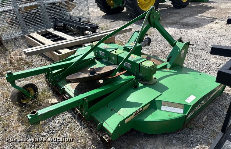 image for item OI9115 John Deere MX8 rotary mower