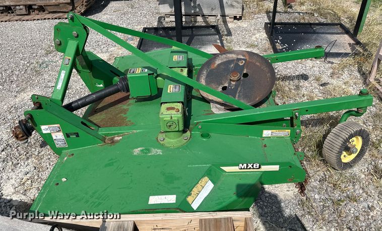 image for item OI9115 John Deere MX8 rotary mower
