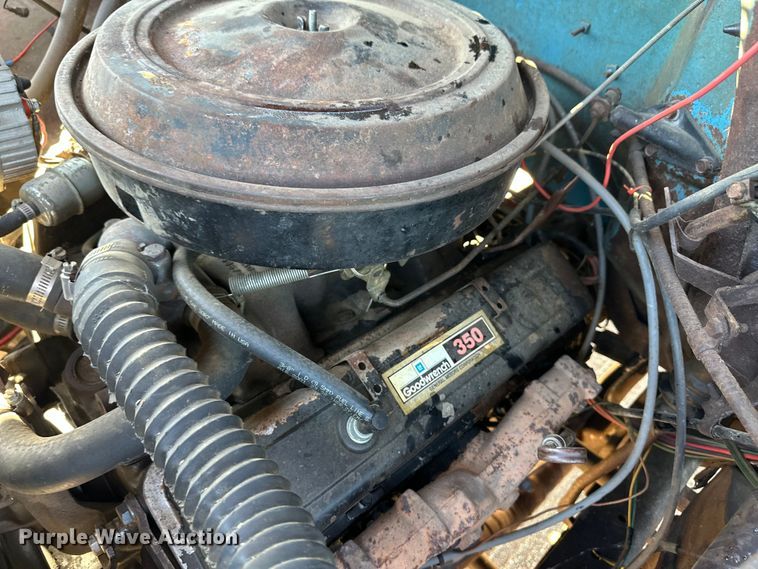 image for item OI9216 1973 Chevrolet C60 feed mixer truck