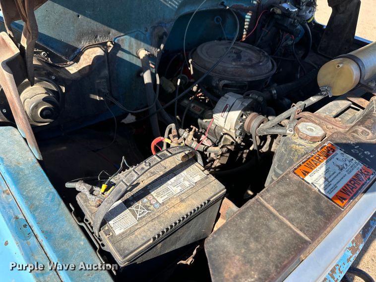 image for item OI9216 1973 Chevrolet C60 feed mixer truck