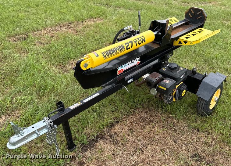 image for item EH3889 2021 Champion  27 Ton log splitter