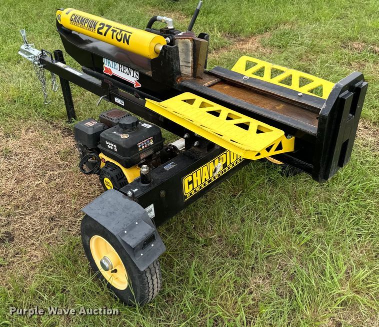 image for item EH3889 2021 Champion  27 Ton log splitter