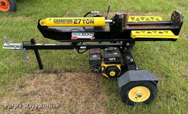 image for item EH3889 2021 Champion  27 Ton log splitter