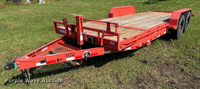 image for item EH3903 2021 PJ Trailer T6202 tilt deck equipment trailer
