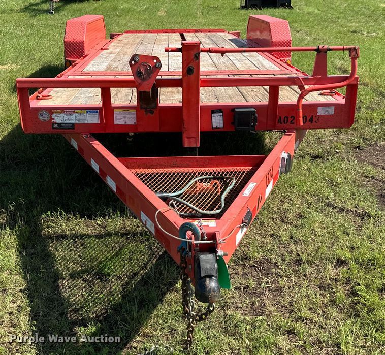 image for item EH3903 2021 PJ Trailer T6202 tilt deck equipment trailer