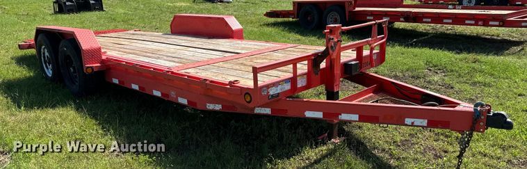 image for item EH3903 2021 PJ Trailer T6202 tilt deck equipment trailer