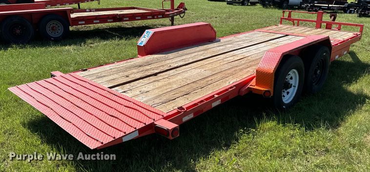 image for item EH3903 2021 PJ Trailer T6202 tilt deck equipment trailer