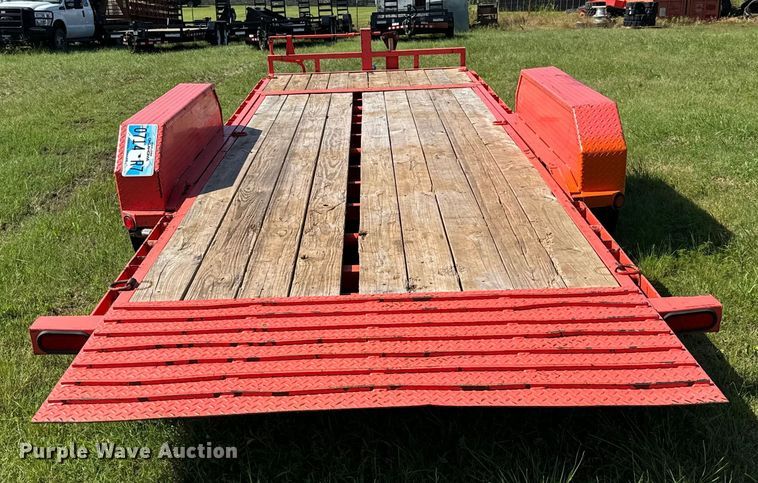 image for item EH3903 2021 PJ Trailer T6202 tilt deck equipment trailer