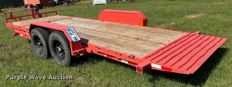 image for item EH3903 2021 PJ Trailer T6202 tilt deck equipment trailer