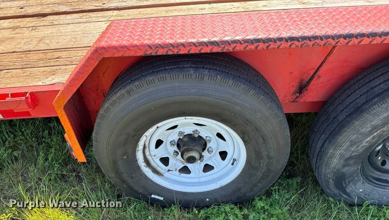 image for item EH3903 2021 PJ Trailer T6202 tilt deck equipment trailer