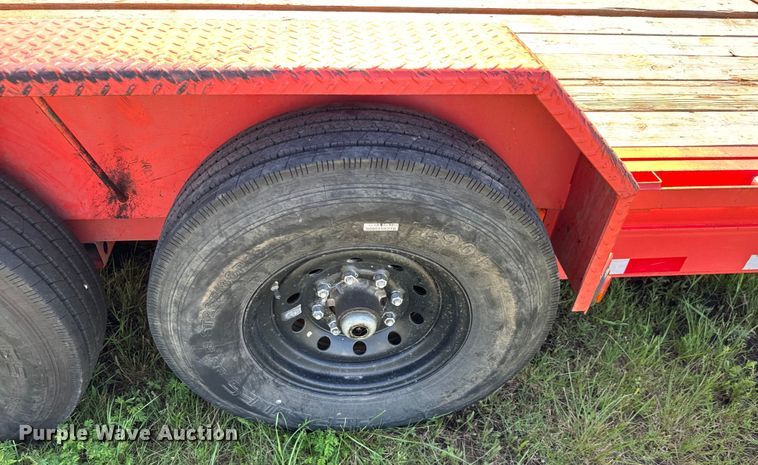 image for item EH3903 2021 PJ Trailer T6202 tilt deck equipment trailer