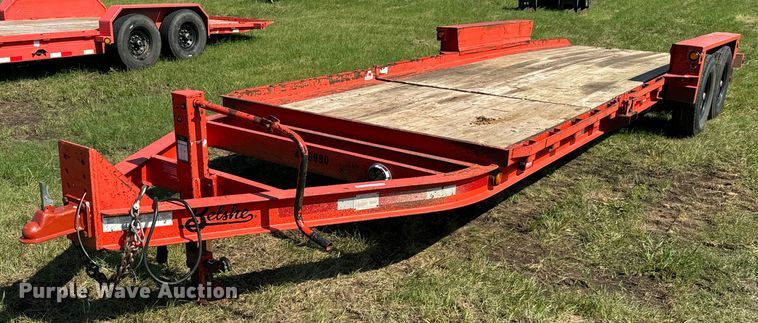 image for item EH3904 2019 Belshe TB14 tilt deck equipment trailer