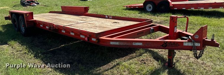 image for item EH3904 2019 Belshe TB14 tilt deck equipment trailer